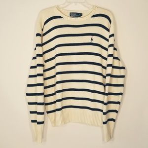 Polo by Ralph Lauren crewneck striped sweater